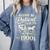 Please Be Patient With Me I'm From The 1900s Retro Comfort Colors Sweatshirt Denim