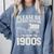 Please Be Patient I'm From The 1900s Sarcastic Saying Comfort Colors Sweatshirt Denim Please Be Patient I'm From The 1900s Sarcastic Saying Comfort Colors Sweatshirt Denim