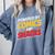Powered By Comics And Snacks Comic Book Lover Comfort Colors Sweatshirt Denim