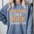 Pretend I'm A Book Character Comfort Colors Sweatshirt Denim