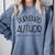 Published Author Est 2024 Ask Me About My Book Authors Books Comfort Colors Sweatshirt Denim
