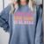 I Put My Book Down To Be Here Book Lover Book Nerd Comfort Colors Sweatshirt Denim
