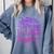 Quietly Thriving In Fictional Realms Book Lovers Comfort Colors Sweatshirt Denim
