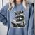 Raccoon With Book Cute Raccoons Reading Books Comfort Colors Sweatshirt Denim