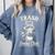 Raccoon Bookworm Readers Library Smut Reader Spicy Book Romance Rash Reader Social Club Comfort Colors Sweatshirt Denim