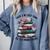 There Is No Such Thing As Too Many Books Lover Women Kids Comfort Colors Sweatshirt Denim