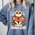 I Read Banned Books Shirt Cat Lover Bookworm Reader Men Women Kids Comfort Colors Sweatshirt Denim