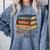 Read Blue Liberty Books July 4th Independence Comfort Colors Sweatshirt Denim
