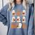 Read Boo KS Read More Bo KS Cute Ghost Reading Book Comfort Colors Sweatshirt Denim