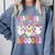 Read More Books Ghosts Reading Book Teacher Halloween Comfort Colors Sweatshirt Denim