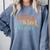 Read Books Be Kind Stay Weird Book Reader Comfort Colors Sweatshirt Denim