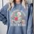 Read Books Be Kind Stay Weird Skeleton Reading Book Comfort Colors Sweatshirt Denim