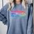 Read Books Lift Weights Fight Fascists Tie Dye Men Women Comfort Colors Sweatshirt Denim