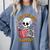 Read Books Lover Bookworm Cute Reading Just One More Chapter Comfort Colors Sweatshirt Denim