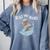 Read More Books Pigeon Book Lover Comfort Colors Sweatshirt Denim