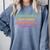 Read Books Run Hard Fight Fascists Comfort Colors Sweatshirt Denim