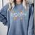 Read Books Stay Weird Sign Language ASL Teacher Book Lover Comfort Colors Sweatshirt Denim
