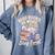 Read Books Be Weird Stay Feral Cat Comfort Colors Sweatshirt Denim