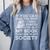 If You Can Read This I Was Forced To Put My Book Down Reader Comfort Colors Sweatshirt Denim
