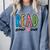 Read Your Heart Read Reading Librarian Book Across America Comfort Colors Sweatshirt Denim