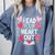 Read Your Heart Out Teacher Reading Book Love Valentines Day Comfort Colors Sweatshirt Denim
