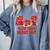 Read Your Heart Out Valentine Teacher Bookworm Lover Comfort Colors Sweatshirt Denim