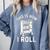 Reader Librarian Library This Is How I Roll Book Cart Meme Comfort Colors Sweatshirt Denim