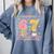 Reading 67 Teacher Six Seven Reading 6 7 Book Lover Comfort Colors Sweatshirt Denim