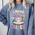 Reading Axolotl Book Lover Wildflowers Comfort Colors Sweatshirt Denim Reading Axolotl Book Lover Wildflowers Comfort Colors Sweatshirt Denim