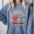 Reading Book Lover School Librarian Hooray It's Library Day Comfort Colors Sweatshirt Denim