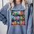 Reading And Bookcase Magic Book Premium Comfort Colors Sweatshirt Denim