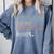 Reading Is My Favorite Sport Book Lovers Man Woman Comfort Colors Sweatshirt Denim