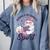 Reading Is My Favorite Sport Saying Cat And Book Lover Comfort Colors Sweatshirt Denim