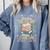 Reading Fiction Always A Good Time Book Reading Bookworm Comfort Colors Sweatshirt Denim