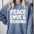Reading I Love Books And Reading Comfort Colors Sweatshirt Denim