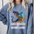 Reading Lover Easily Distracted By Dragons And Books Dragon Comfort Colors Sweatshirt Denim