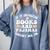 Reading Pajamas If It Involves Books And Pajamas Count Me In Comfort Colors Sweatshirt Denim Reading Pajamas If It Involves Books And Pajamas Count Me In Comfort Colors Sweatshirt Denim