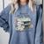 There's No Such Thing As Too Many Book Comfort Colors Sweatshirt Denim