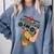 Retro 90s Boombox Nostalgia Party For Music Lovers Men Women Comfort Colors Sweatshirt Denim