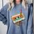 Retro Cassette Tape & Pencil Rewind Nostalgia Party 80s 90s Comfort Colors Sweatshirt Denim