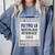 Retro Computer Dialog Box 90s Desktop Interface Nostalgia Comfort Colors Sweatshirt Denim