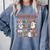 Retro Ghost Reading Book Teacher Librarian Bookish Christmas Comfort Colors Sweatshirt Denim Retro Ghost Reading Book Teacher Librarian Bookish Christmas Comfort Colors Sweatshirt Denim
