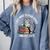 Retro I Just Want To Read Books And Pet Cats Comfort Colors Sweatshirt Denim