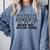 Retro Pager Squad Minimalist Monochrome Cartoon Nostalgia Comfort Colors Sweatshirt Denim