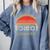 Retro Be Patient With Me I'm From The 1900s Comfort Colors Sweatshirt Denim