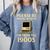 Retro Please Be Patient With Me I'm From The 1900s Computer Comfort Colors Sweatshirt Denim