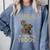Retro Please Be Patient With Me I'm From The 1900s Projector Premium Comfort Colors Sweatshirt Denim