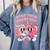 Retro Read Your Heart Out Valentine's Day Teacher Book Lover Comfort Colors Sweatshirt Denim Retro Read Your Heart Out Valentine's Day Teacher Book Lover Comfort Colors Sweatshirt Denim
