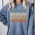 Retro Soul Introverted But Willing To Discuss Nostalgia Comfort Colors Sweatshirt Denim