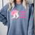 Rowdy 'Bout Books Cowboy Lovers Comfort Colors Sweatshirt Denim